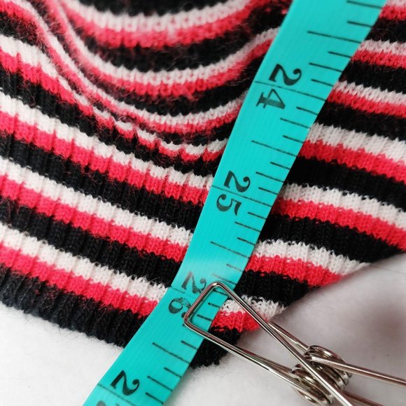 Vintage 1960s Duck Sweater Thin Knit Ducks w Ribbo - Picture 13 of 16